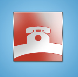 Create Contact Icon Tutorial: Final Result