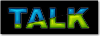 Combine 2 Text Layer Styles Tutorial: Final Result