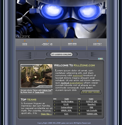 Tech Site Layout Tutorial: Final Result (Click to enlarge)