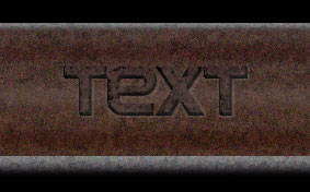 Rusty Metal Plate Tutorial: Final Result