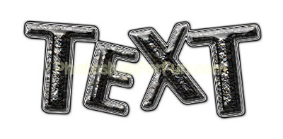 Graphite Look Stony Text Effect