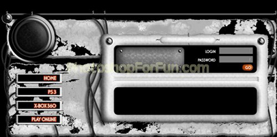 Modern Gaming Style Header Tutorial: Final Result (Click to enlarge)