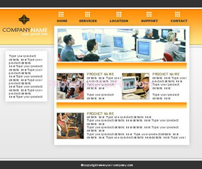 Designing a Web 2.0 Look Home Page for a Corporate Site