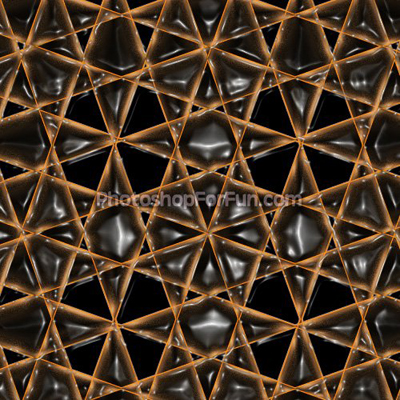 Creating Abstract Ceramic Tiles Mosaic Background Tutorial: Final Result