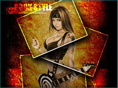 Rock Girl Style Tutorial: Final Result