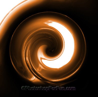 Molten Chocolate Effect Tutorial: Final Result