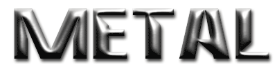 Metal Text Effect Tutorial: Final Result