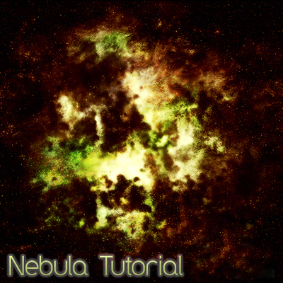 Space Nebula Tutorial: Final Result