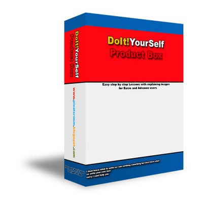 Create a Product Box Tutorial: Final Result