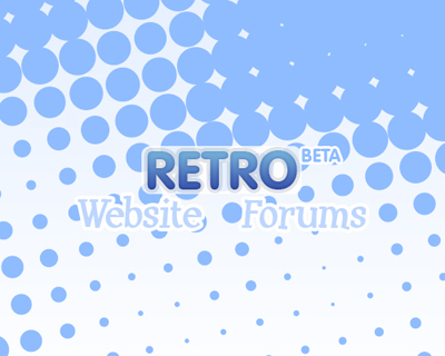 Retro Vector Splash Page Tutorial: Final Result