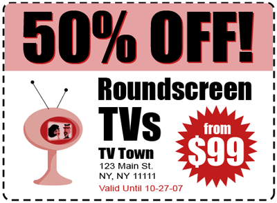 Business Coupon Design