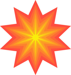 Fancy Star Tutorial: Final Result