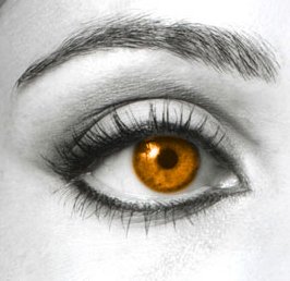 Colorize the Eyes Tutorial: Final Result