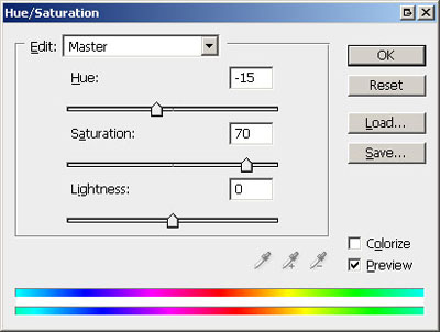 Hue Saturation Lips