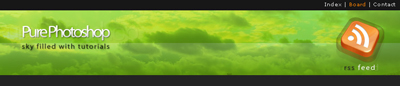 Elegant Header Tutorial: Final Result (Click to enlarge)