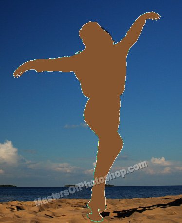 statue woman into sand turning layer settings apply window double open style