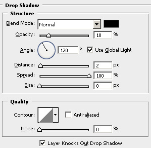 Drop Shadow Small