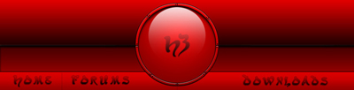 Black and Red Header + Navbar Tutorial: Final Result (Click to enlarge)