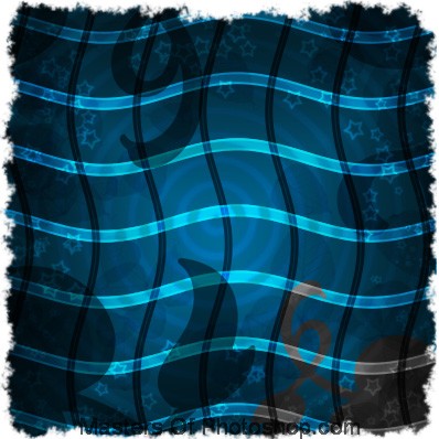 Creating Wave Line Art Style Background Tutorial: Final Result