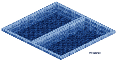 Pixel Graphics Photoshop Tutorial: Final Result (Click to enlarge)