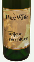 Label for the Bottle of Wine Tutorial: Final Result