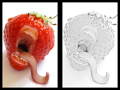 Convert Image to Drawing Tutorial: Final Result (Click to enlarge)