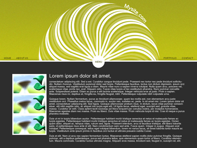 Design Company Layout Tutorial: Final Result (Click to enlarge)