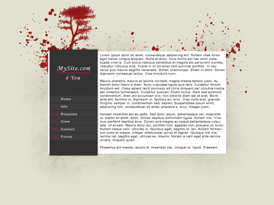 Professional Looking Design Tutorial: Final Result (Click to enlarge)