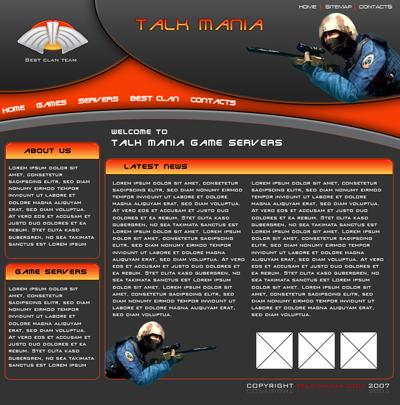 Another Game Layout Tutorial: Final Result (Click to enlarge)