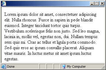 PopUp Window