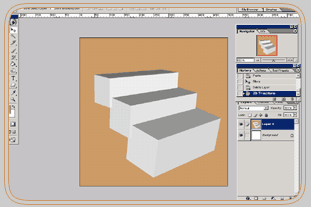 3D Fake Stairs