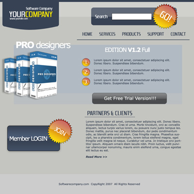 Software Layout #3 Tutorial: Final Result (Click to enlarge)