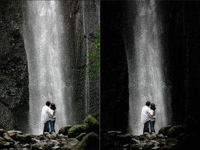 Easy Burn Technique with Photoshop Tutorial: Final Result