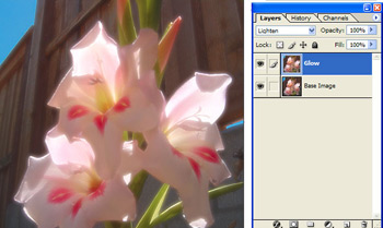 Glow/Dreamy Effect With Photoshop Tutorial: Final Result