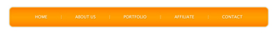 Fresh Orange Gradient Menu Tutorial: Final Result (Click to enlarge)