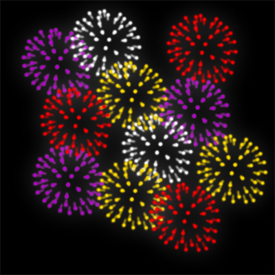 Create Impressive Fireworks Tutorial: Final Result