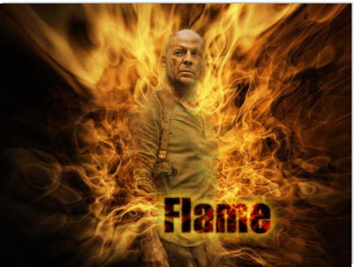 Man in Fire Tutorial: Final Result