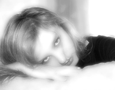 Glamour Girl Photography Portrait Glow Tutorial: Final Result
