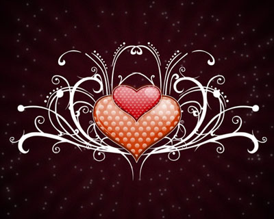 Saint Valentine Creations Tutorial: Final Result (Click to enlarge)