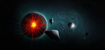 Star Explosion Tutorial: Final Result (Click to enlarge)