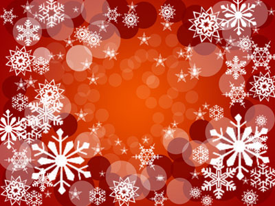 Christmas Snowflake Tutorial: Final Result (Click to enlarge)