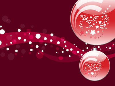 Christmas Ornament Balls Tutorial: Final Result (Click to enlarge)