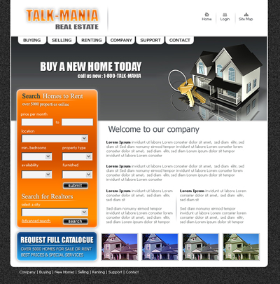 Real Estate Layout Tutorial: Final Result (Click to enlarge)