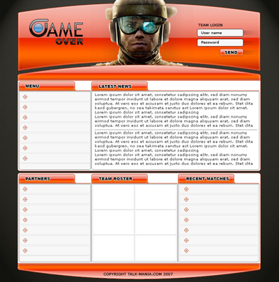 Advanced Game Layout Tutorial: Final Result (Click to enlarge)