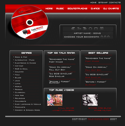 Music Layout Tutorial: Final Result (Click to enlarge)
