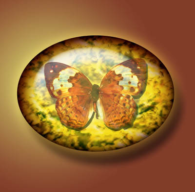 Beautiful Fossil Effect Tutorial: Final Result