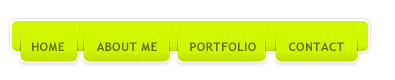 Tabbed Horizontal Menu Tutorial: Final Result
