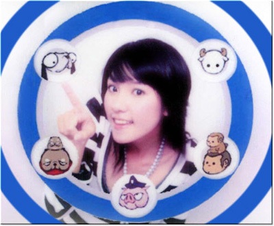 Sticker Photo Retouch Tutorial: Final Result