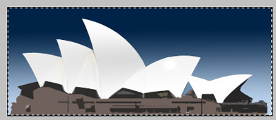 New Effect in Sydney's Opera Tutorial: Final Result