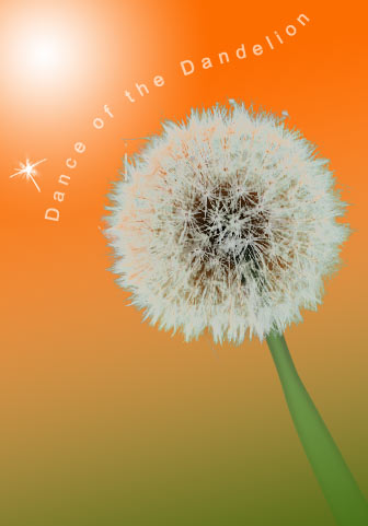 Retro Psycho Dandelion Tutorial: Final Result